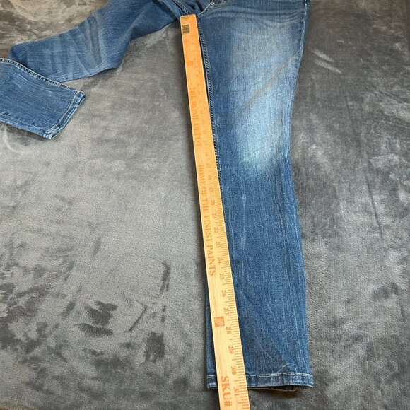 BKE Buckle Payton Skinny Jeans Denim Pants Blue Medium Wash Womens 30x31.5" - Picture 10 of 12